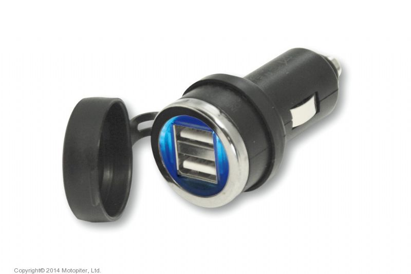 2 USB зарядки в прикуриватель