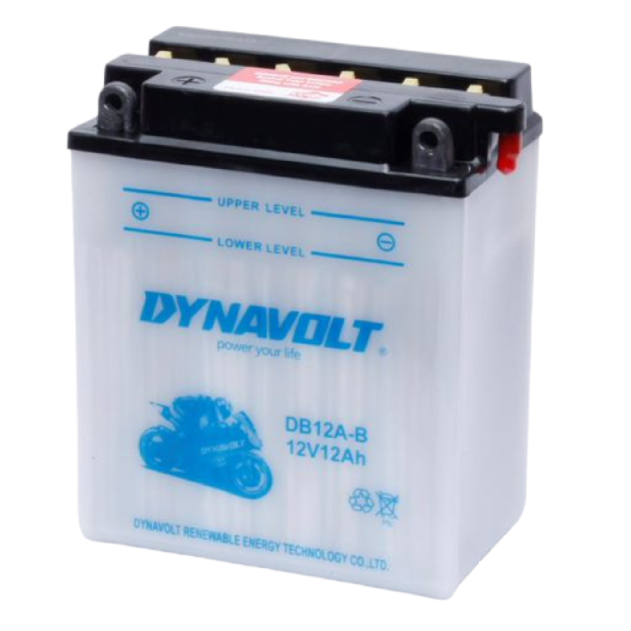 Аккумулятор Dynavolt DB12A-B, 12V, DRY