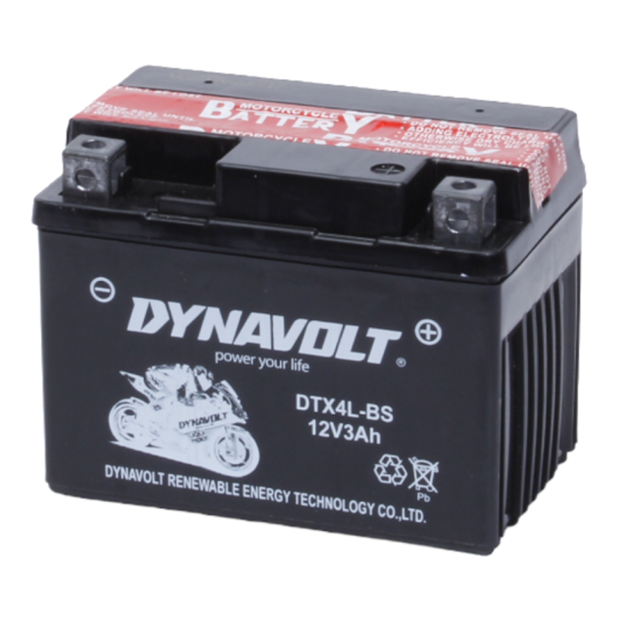 Аккумулятор Dynavolt DTX4L-BS, 12V, AGM