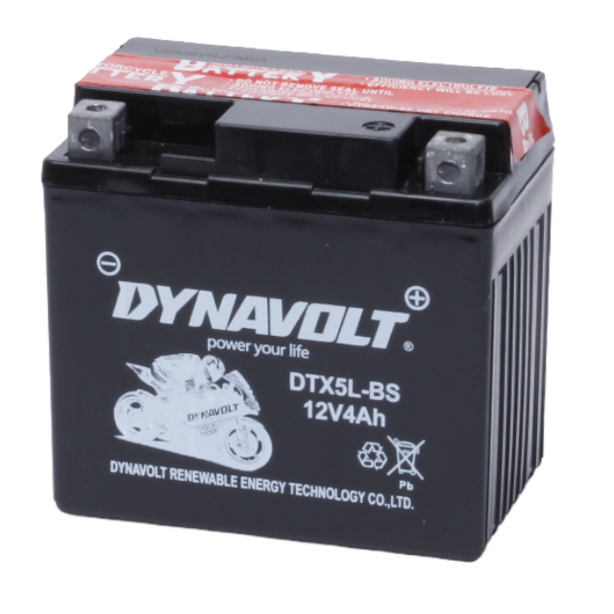Аккумулятор Dynavolt DTX5L-BS, 12V, AGM