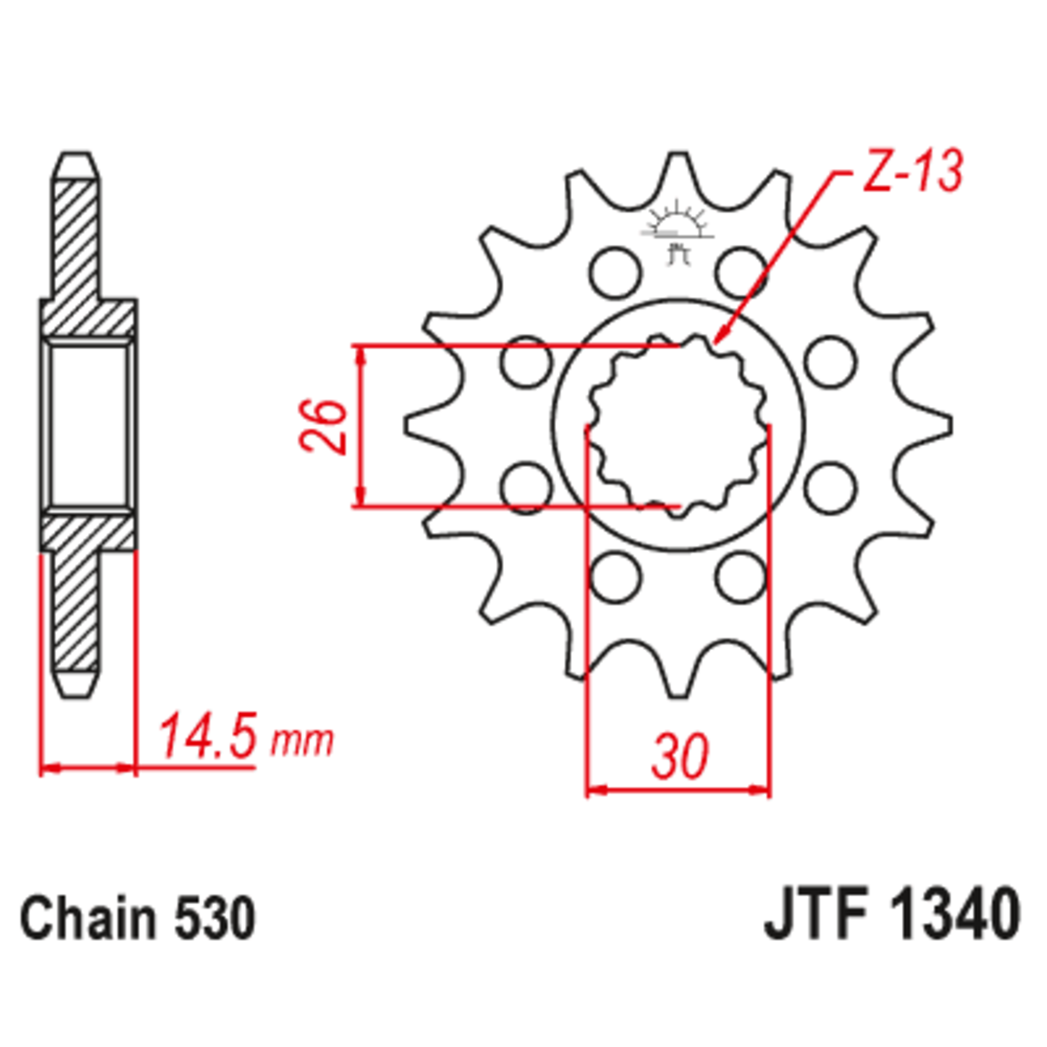 Звезда ведущая , JT 1340.18