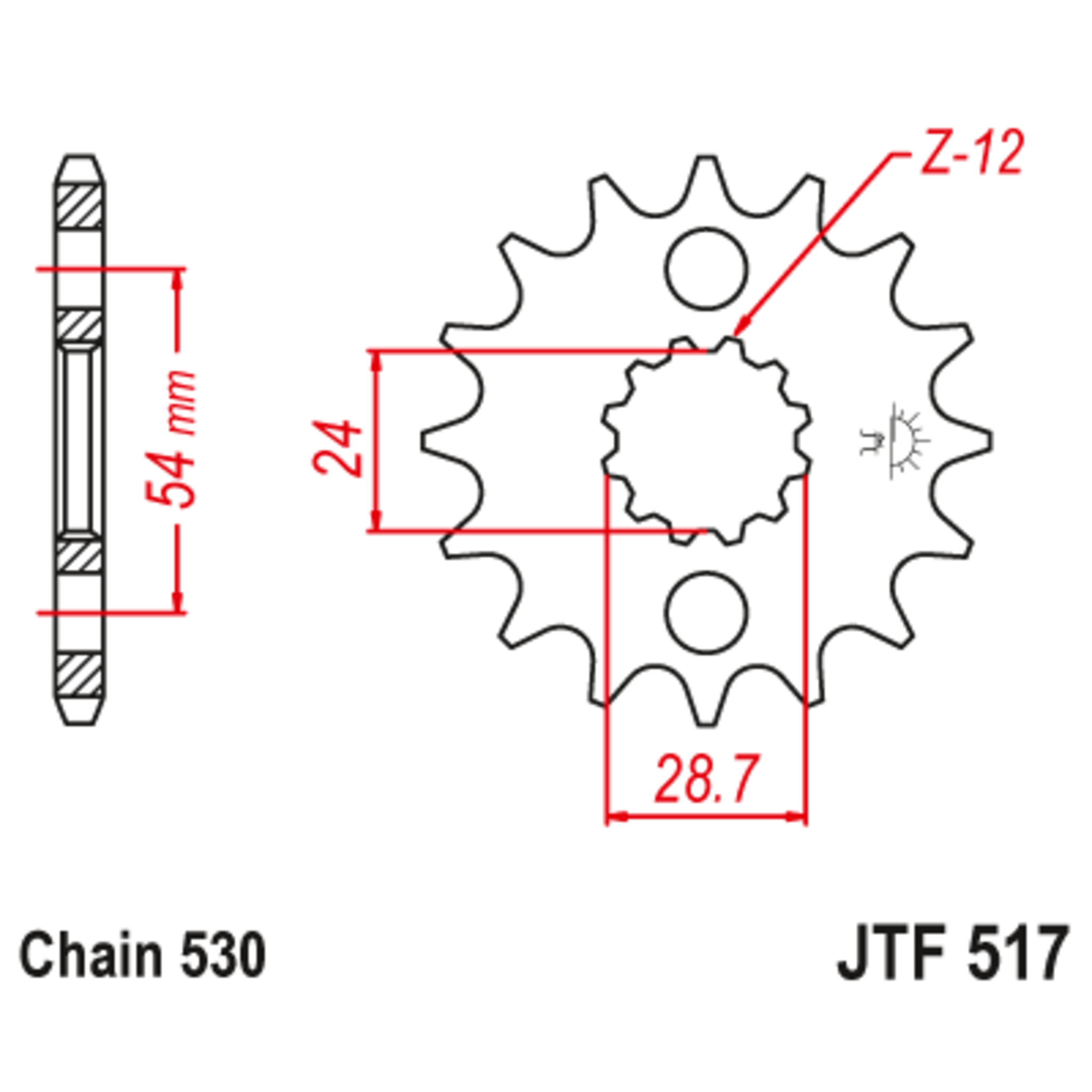 Звезда ведущая , JT 517.16