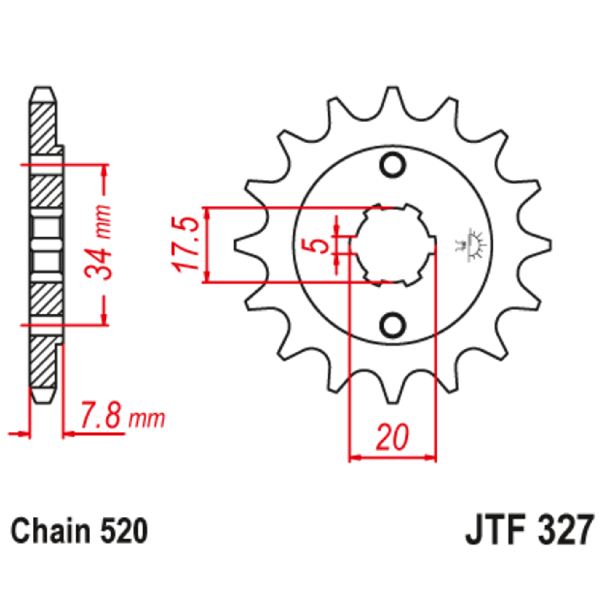 Звезда ведущая , JT 327.15