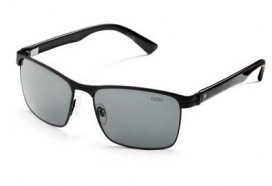 Черные металлические солнцезащитные очки BMW