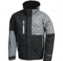 X80007 (черный/коричневый, XS), Куртка снегоходная IXS Square, мужской(ие), размер XS, цвет черный/коричневый