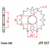 517.16, Звезда ведущая , JT 517.16