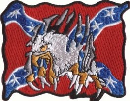 02621106, Нашивка Eagle & confederate flag