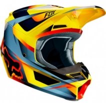 Fox Racing V1 Motif 2019 шлем кроссовый, желтый
