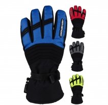 A07335 (черный/красный, XS), Зимние перчатки/варежки AGVSPORT Kapay, размер XS, цвет черный/красный