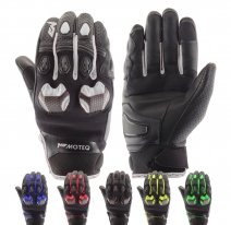 M02301 (черный/синий, M), Перчатки мотоциклетные MOTEQ Stinger, мужской(ие), размер M, цвет черный