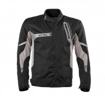 M02515 (черный/серый, M), Куртка текстильная  MOTEQ CARDINAL, мужской(ие), размер M, цвет черный