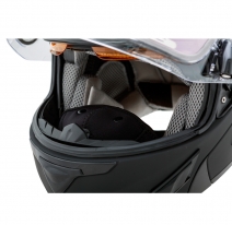 88-E307 (черный, XXXL), Шлем снегоходный ZOX Brigade, стекло с электроподогревом, мат., размер 3XL, цвет черный