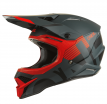 0627-22 (черный/красный, S), Шлем кроссовый O'NEAL 3Series Vertical, размер S, цвет черный/красный