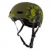 0580-04 (зеленый, M/L), Шлем велосипедный открытый O'NEAL DIRT LID ZF Plant, мат., размер M/L, цвет зеленый
