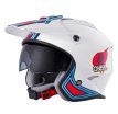 0631-00 (Белый/красный, L), Шлем открытый O'NEAL Volt MN1, глянец, размер L, цвет белый/красный