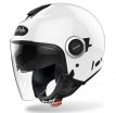 HE1 (белый, S), Шлем открытый Airoh HELIOS, глянец, размер S, цвет белый