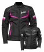 M01505 (черный/серый, XXS), Куртка текстильная  MOTEQ ASTRA, женский, размер XXS, цвет черный