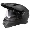 DSRS-06 (черный, S), Шлем кроссовый со стеклом O'NEAL D-SRS Solid V24, мат., размер S, цвет черный