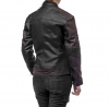 M08517 (черный/коричневый, XXS), Куртка женская Teacher WAX, кожа-вокс